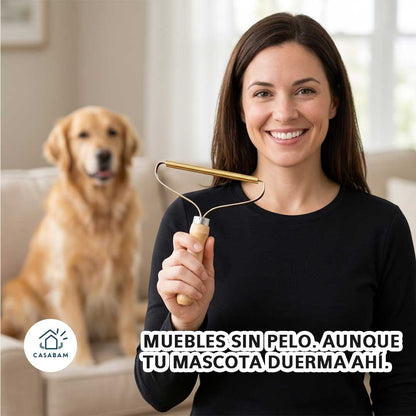 Removedor de pelusa y pelo - Deja tu ropa impecable antes de salir, en cualquier momento y lugar