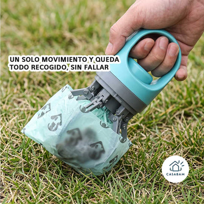 Recogedor de Caca Tipo Garra - Atrapa los desechos de tu perro en un solo clic - Sin ensuciar tus manos