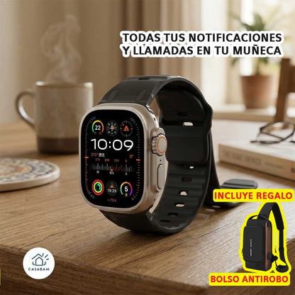 Smartwatch T900 Ultra 2 – Llamadas y Notificaciones – Mantente conectado sin sacar tu celular