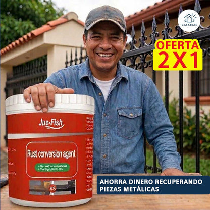 Removedor de Óxido Líquido 300g – Elimina Óxido Fácilmente – Devuelve el metal a su aspecto original
