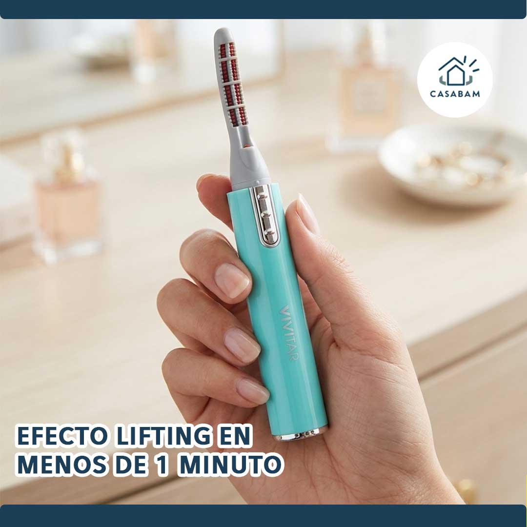Rizador de Pestañas Eléctrico – Efecto lifting inmediato – Consigue resultado tipo salón desde casa sin gastar de más