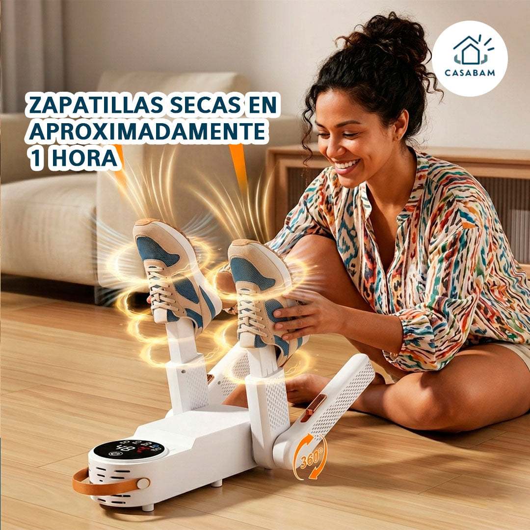 Secador Eléctrico de Zapatillas – Elimina la humedad del calzado – Mantén tus zapatillas secas incluso en días de lluvia o invierno