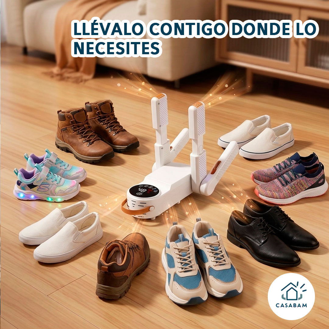 Secador Eléctrico de Zapatillas – Elimina la humedad del calzado – Mantén tus zapatillas secas incluso en días de lluvia o invierno