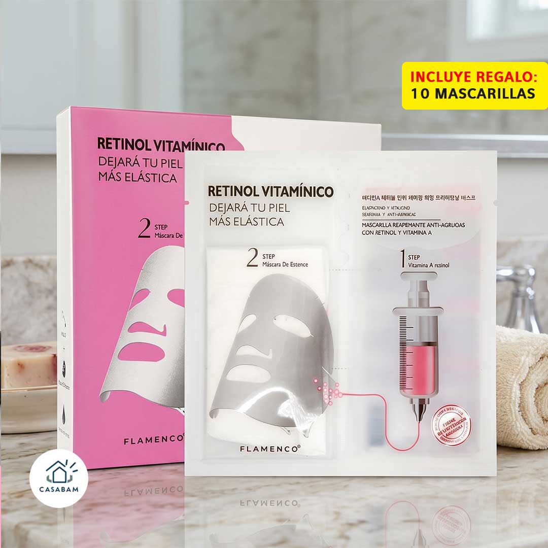 Serum Nocturno de Retinol 30ml – Reparación Facial Overnight – Despierta con una piel más firme, luminosa y visiblemente rejuvenecida