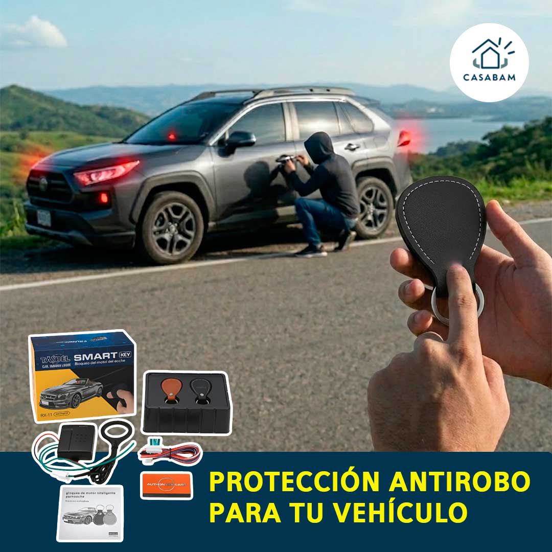 Inmovilizador Inteligente para Auto - Seguridad Antirrobo Avanzada - Protege tu auto de robos y encendidos no autorizados
