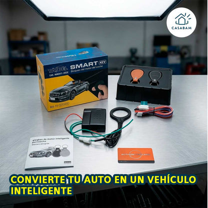 Inmovilizador Inteligente para Auto - Seguridad Antirrobo Avanzada - Protege tu auto de robos y encendidos no autorizados