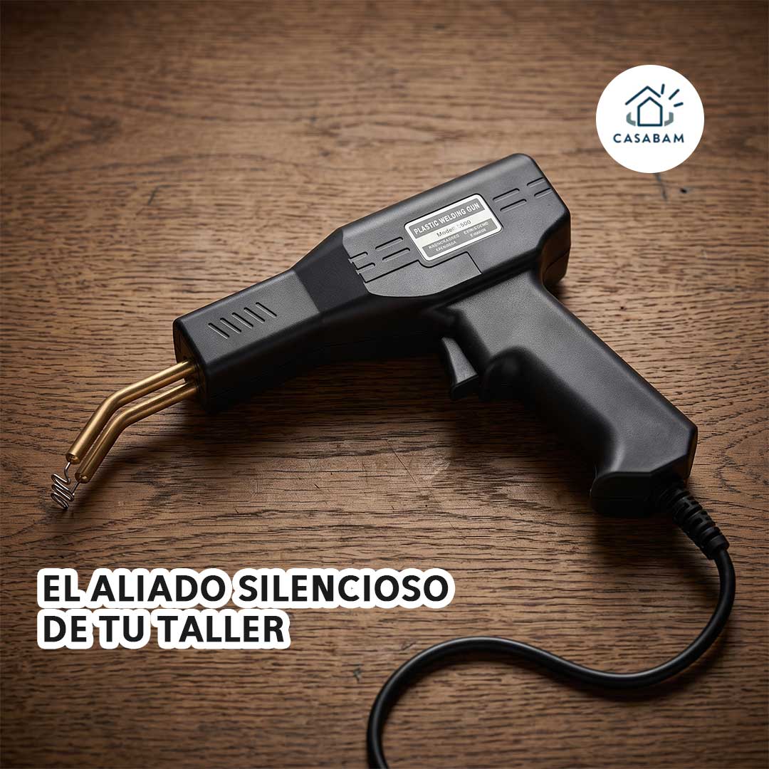 Soldador Para Plástico - Repara parachoques y piezas plásticas rotas - 10 minutos sin esperar repuestos