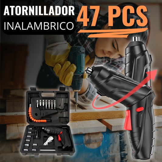 Destornillador Inalambrico 47 PCS