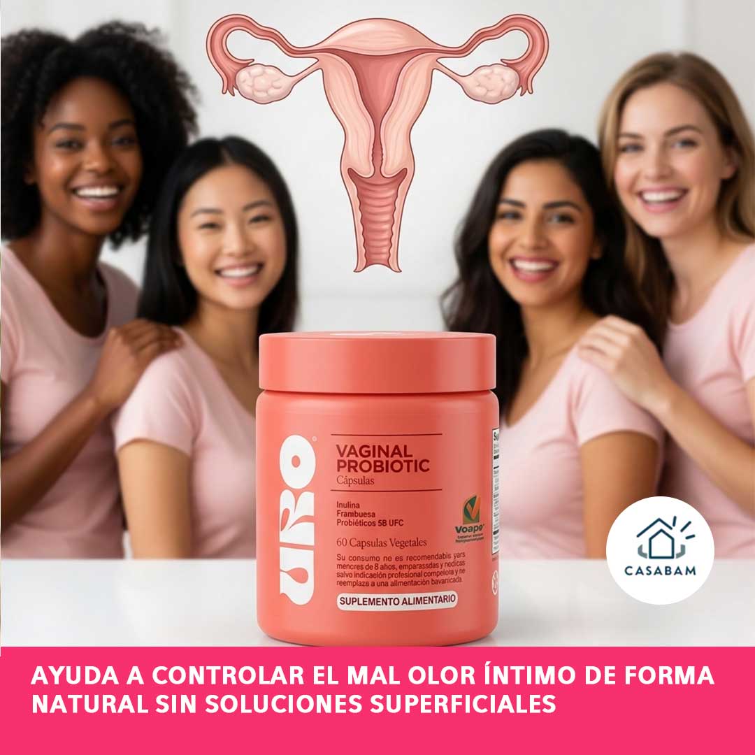 URO Probióticos Vaginales – Defensa Íntima Natural – Apoya la prevención de infecciones vaginales recurrentes