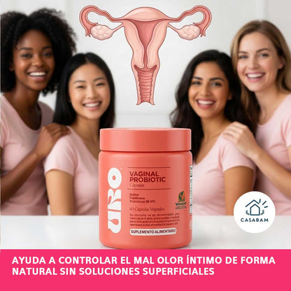 URO Probióticos Vaginales – Defensa Íntima Natural – Apoya la prevención de infecciones vaginales recurrentes