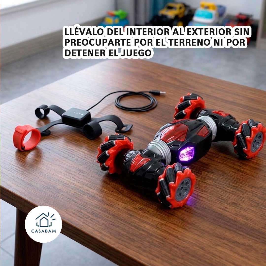 Carro Acrobático - En cualquier superficie - Sorprende con un juguete tecnológico que realmente impacta al regalar