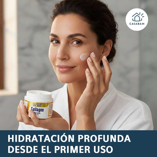 Crema Antiedad con Colágeno – Recupera firmeza y suavidad en 7 días – La mejora que estabas buscando