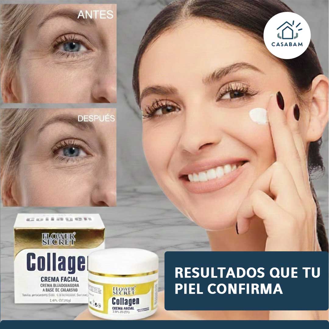 Crema Antiedad con Colágeno – Recupera firmeza y suavidad en 7 días – La mejora que estabas buscando
