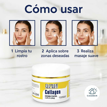 Crema Antiedad con Colágeno – Recupera firmeza y suavidad en 7 días – La mejora que estabas buscando