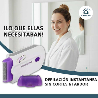 Depiladora Portátil - Retoque Preciso - Sin Irritación en Zonas Delicadas