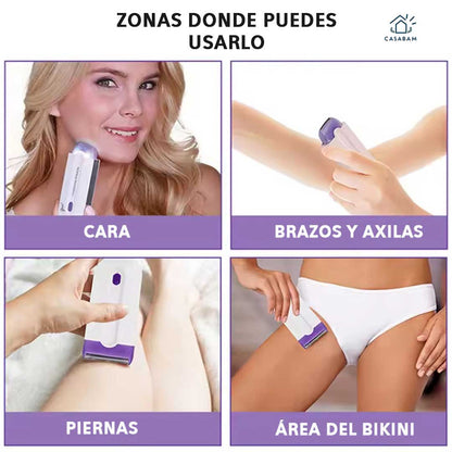 Depiladora Portátil - Retoque Preciso - Sin Irritación en Zonas Delicadas