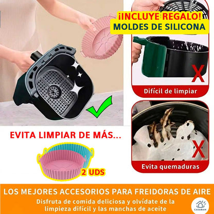 Freidora de Aire 5.5L – Fritura Inteligente – Come más sano cada día sin dejar tus comidas favoritas