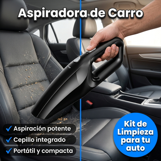 Aspiradora de Carro - Tu auto siempre limpio sin pagar de más.