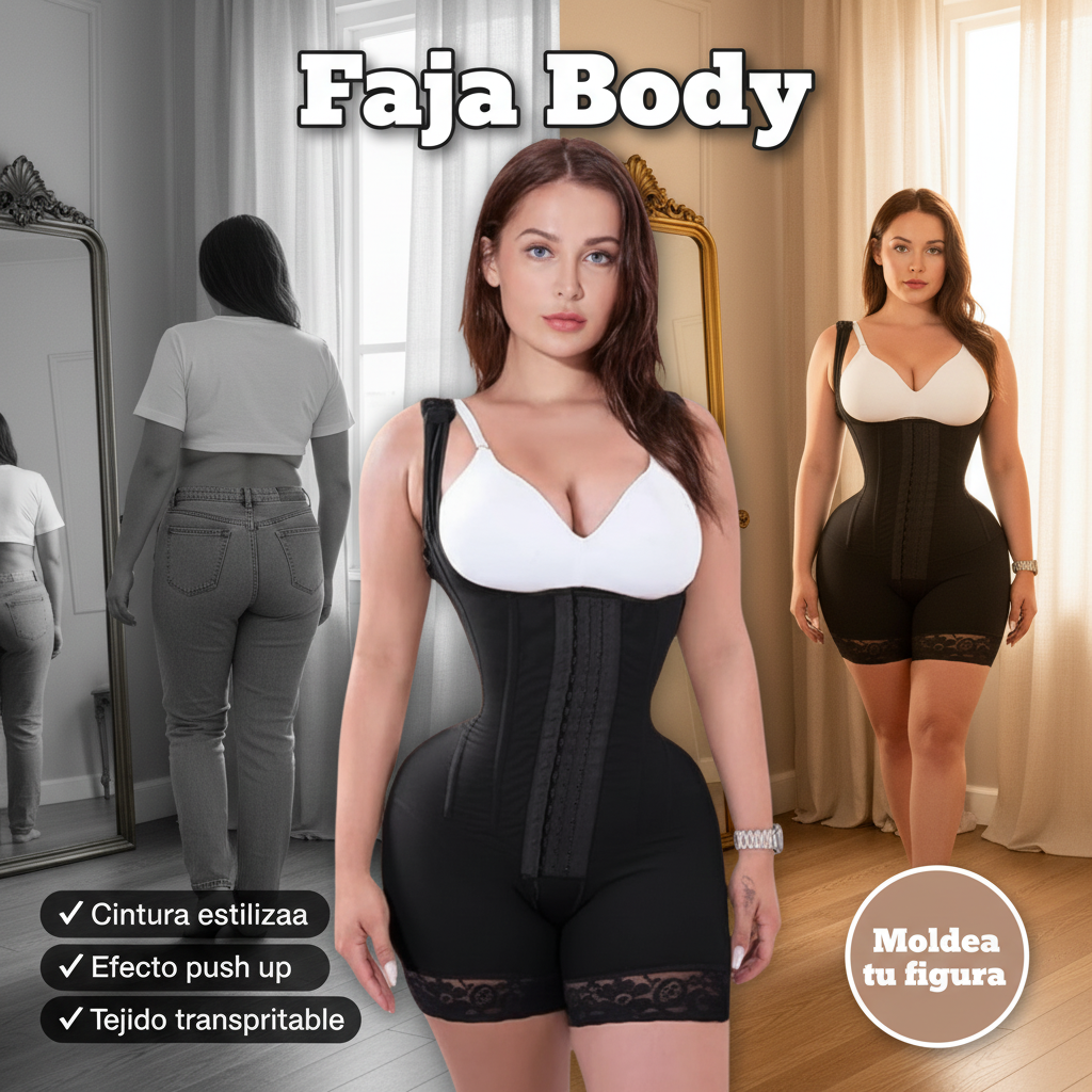 Faja Body - Moldea tu figura y recupera tu confianza