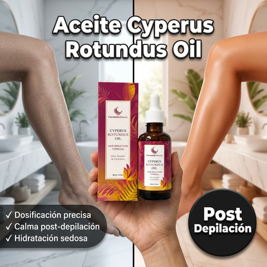 Aceite Cyperus Rotundus Oil -  Para Después De La Depilación y Ayuda a Ralentizar el Crecimiento del Vello