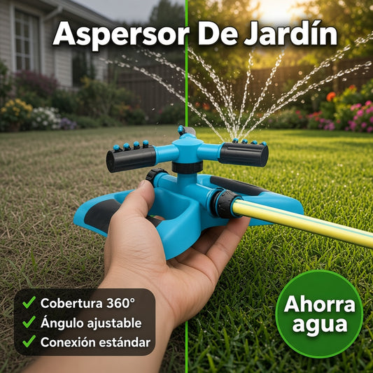 Aspersor De Jardín - Más agua, Más vida para tu Césped