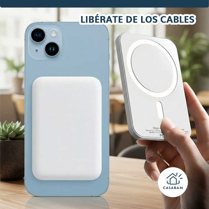 PowerBank - Carga inalámbrica rápida - Libérate de los cables y fluye con tu ritmo de vida.